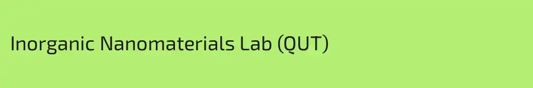 Inorganic Nanomaterials Lab (QUT)